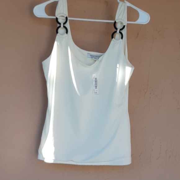 White House Black Market off white tank - Picture 1 of 4